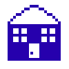 pixel house icon